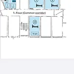 Urban Haven-zentrum-3 Schlafzimmer-5 Einzelbetten-waschmaschine שטוטגרט