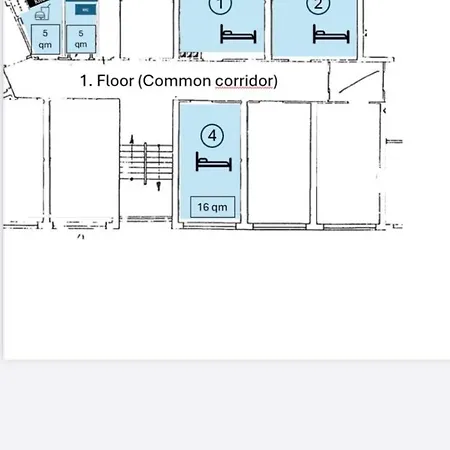 Urban Haven-zentrum-3 Schlafzimmer-5 Einzelbetten-waschmaschine-parkplatz Kostenlos Stuttgart