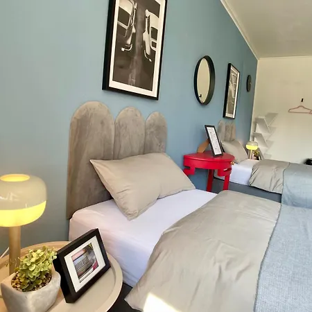 Apartmán Urban Haven-zentrum-3 Schlafzimmer-5 Einzelbetten-waschmaschine
