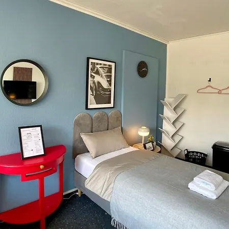 Urban Haven-zentrum-3 Schlafzimmer-5 Einzelbetten-waschmaschine Štutgart