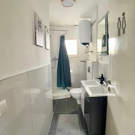 Urban Haven-zentrum-3 Schlafzimmer-5 Einzelbetten-waschmaschine