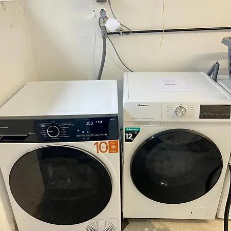 Apartmán Urban Haven-zentrum-3 Schlafzimmer-5 Einzelbetten-waschmaschine Štutgart